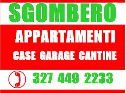 Sgombero ritiro tutto Ravenna provincia