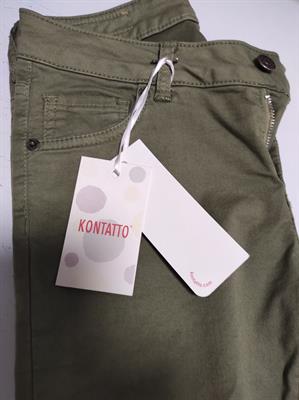 Pantaloni kontatto slim rotture ginocchio donna