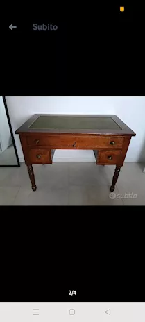 Scrivania noce fine 800
