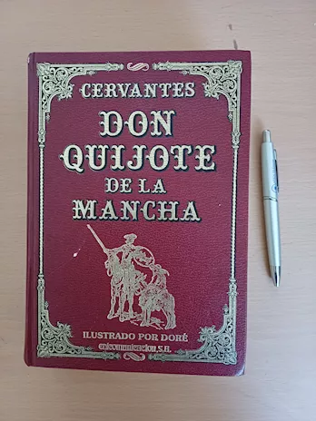 Libro Don Quijote de la mancha in Spagnolo