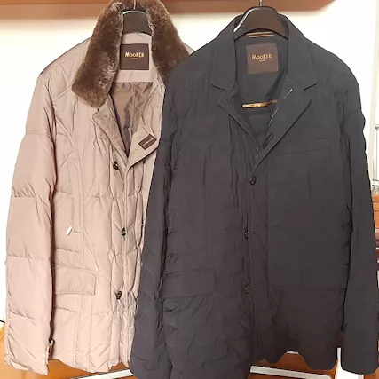 MOORER giacche uomo invernale e primaverile, colore beige, ottimo stato - Foto 3