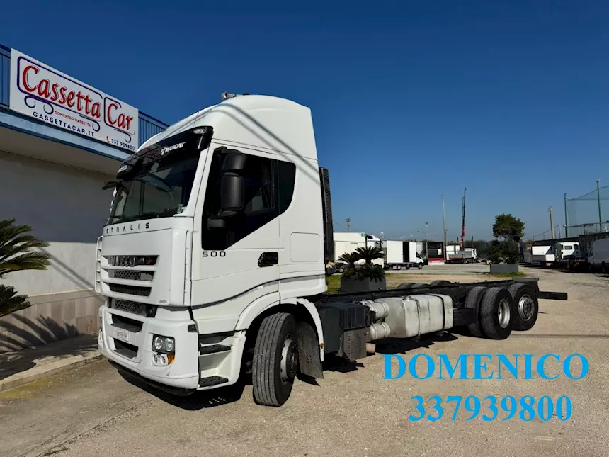 Iveco Stralis 480 telaio tacchigrafo con disco Anno 2003, cambio manuale