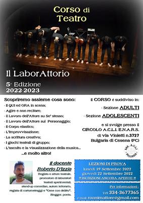 Il LaborAttorio 5° Edizione - CORSO di TEATRO