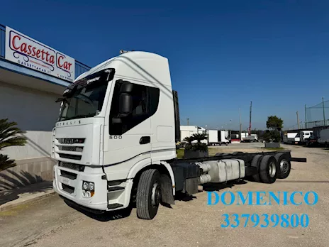 Iveco Stralis 480 telaio tacchigrafo con disco