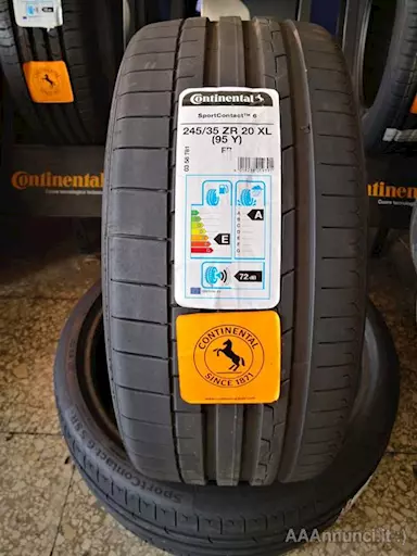 2 gomme 245/35ZR20 XL Continental Sportcontact 6