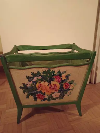 Porta riviste Vintage misure alto 41 largo 41,5 profondo