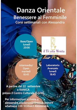 Corsi danza orientale - danza del ventre