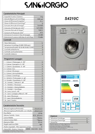 Regalo lavatrice 5 kg - Foto 2