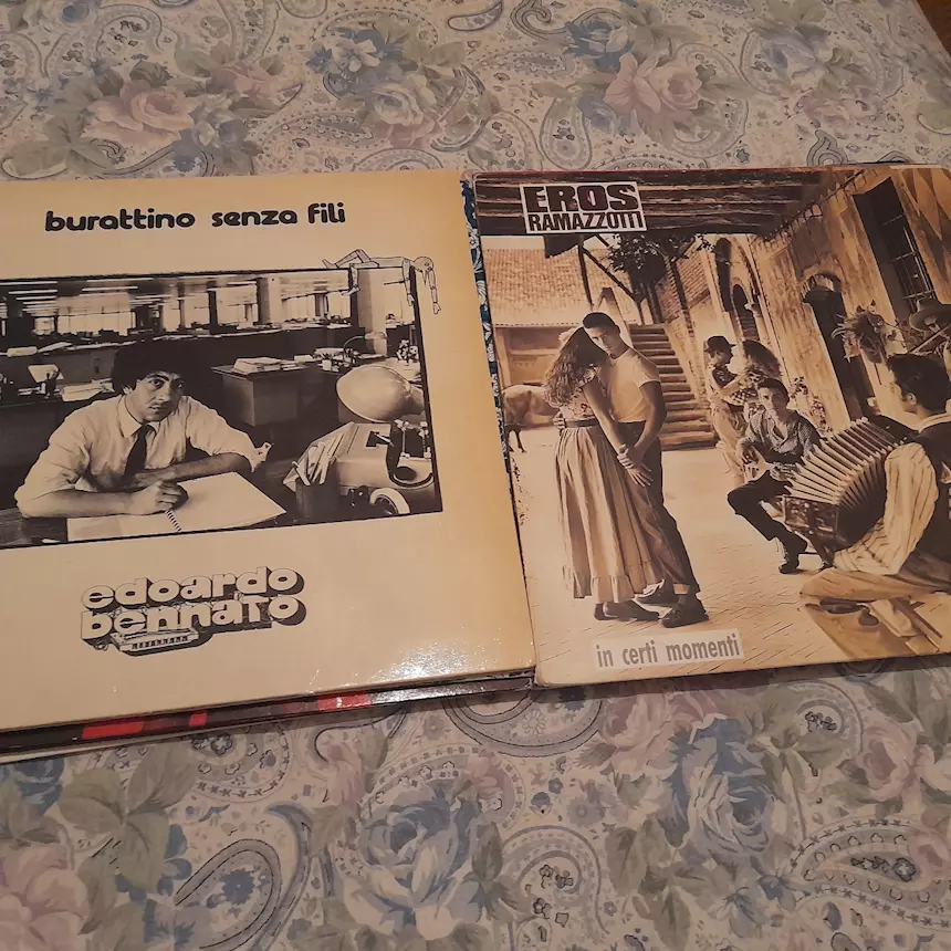 Foto 4Stock dischi 33 giri vinile