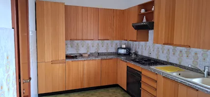 Cucina ad angolo anni '80