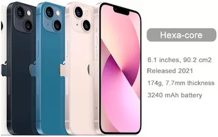 IPhone 13 6.1 5G - 4 Gb RAM - 128 Gb ROM