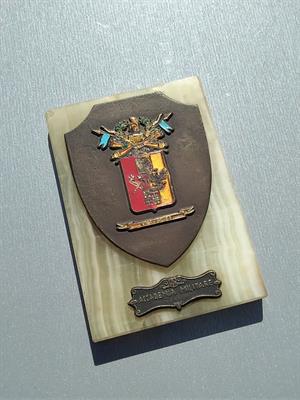 Crest Accademia Militare di Modena in bronzo( anni 80)