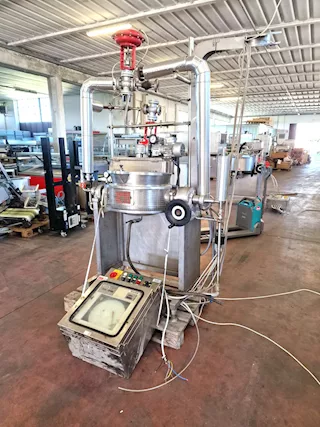 Cuocitore industriale usato a vapore