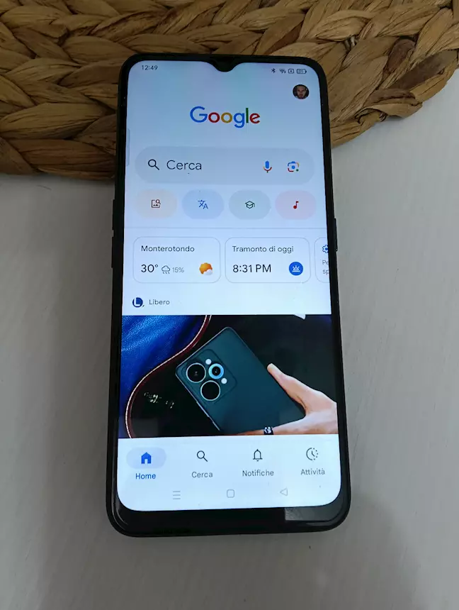 Oppo A9 con scatola, cover e vetro temperato, in ottime condizioni