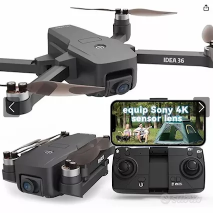 DRINE TTROARDS 36 GPS con telecamera 4K