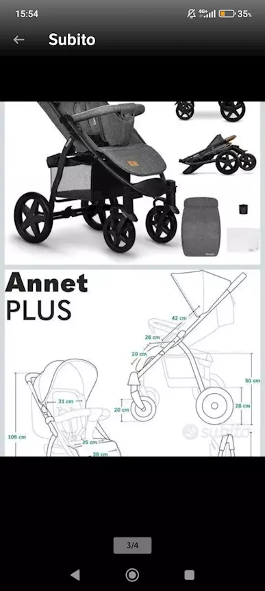 Passeggino per bambino