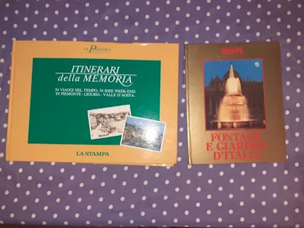Libri Itinerari della Memoria, Fontane Giardini d'Italia