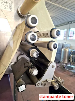 Etichetta pallet industriale usata, marca MI, mod. CimPak - Foto 5