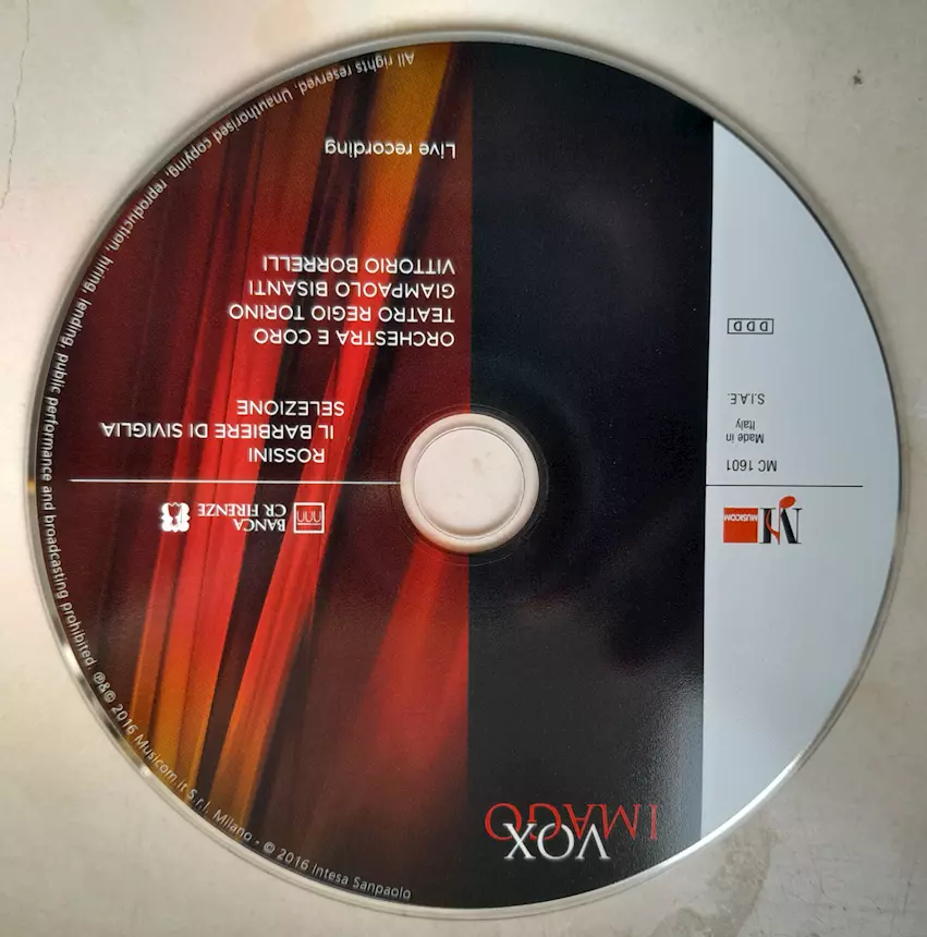 Foto 4DVD musicale il Barbiere di Siviglia di Rossini Giampaolo Bi, come nuovo
