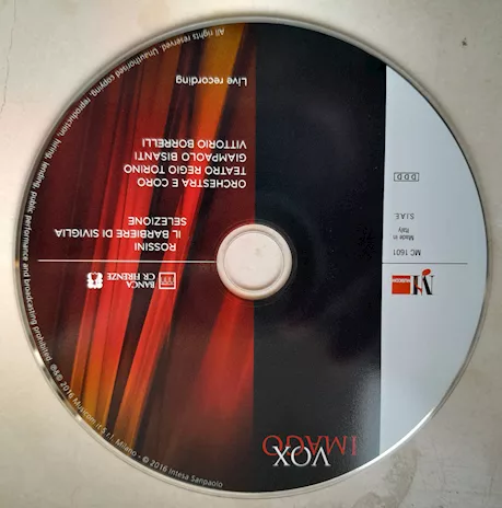 DVD musicale il Barbiere di Siviglia di Rossini Giampaolo Bi, come nuovo - Anteprima 4