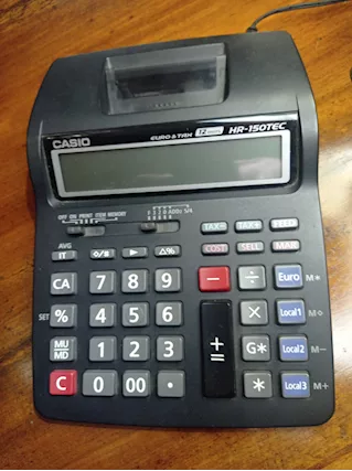 Calcolatrice vintage CASIO