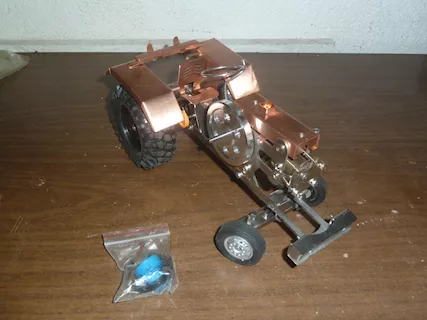 Trattorino in rame cinese