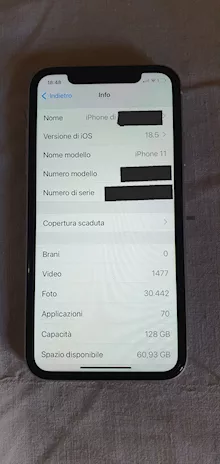 Iphone 11 128GB bianco - Foto 6