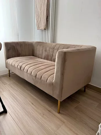 Divano moderno di design due posti