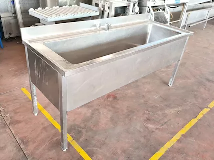 Lavatoio vascone unico inox usato