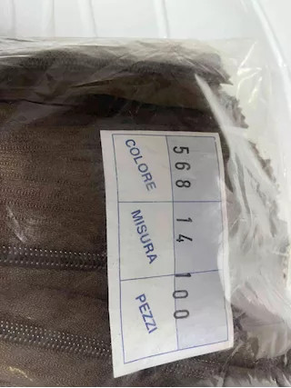 Stock cerniere zip colori vari - Pezzi 2.000 - Foto 5