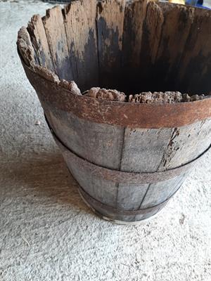 BIGONCIA ANTICA IN LEGNO