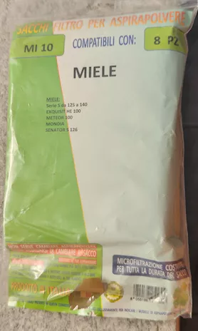 10 sacchetti per aspirapolvere Miele