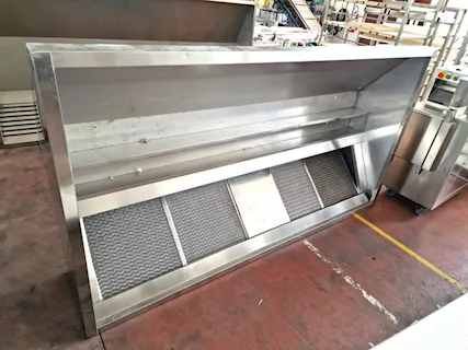 Cappa usata per rosticceria