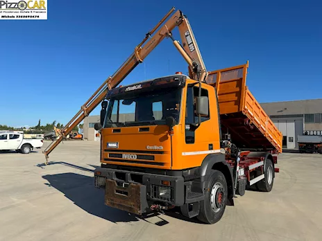 Eurotech 350 Cursor ribaltabile e gru Hiab