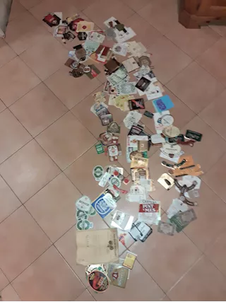 ETICHETTE DI VECCHIE BOTTIGLIE ALCOLICI LIQUORI VINI BIRRE