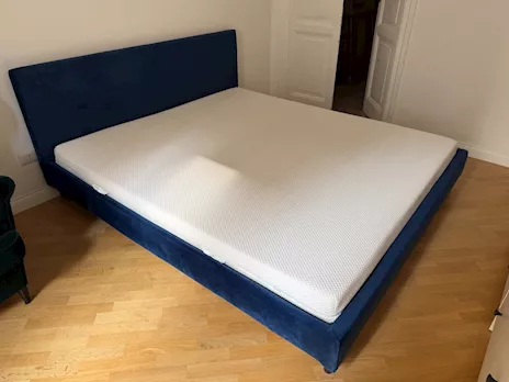 Letto matrimoniale e materasso