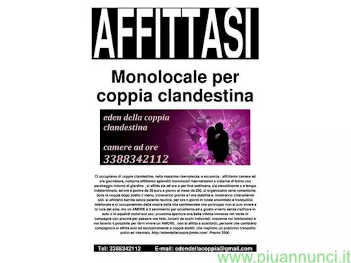 Affitto camere ad ore