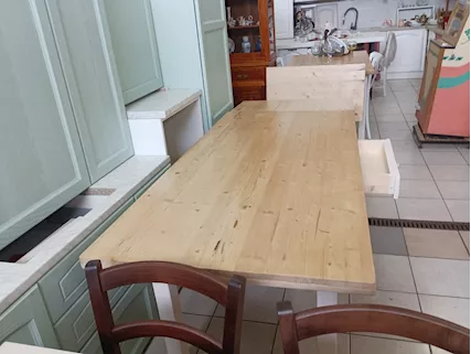 Tavolo Vintage Restaurato Cod. 20079