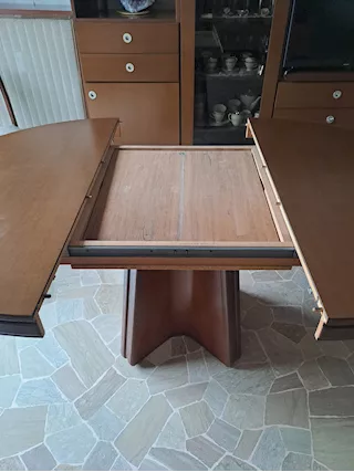 Tavolo Rotondo in legno allungabile - Foto 5