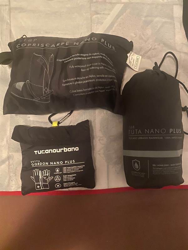 Kit completo antipioggia Tucano