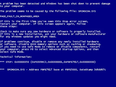 Problemi con il tuo computer Contattami