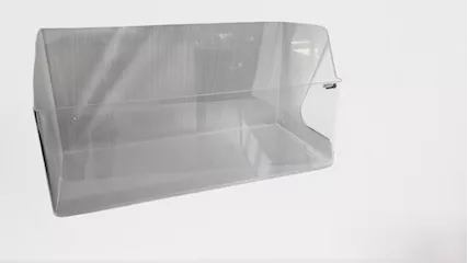 Acquario in acrilico per pesci, piante, tartarughe.