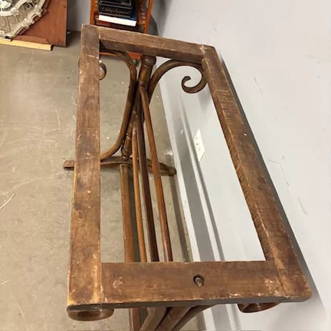 Antico tavolo Thonet art decò 1940 - Foto 2