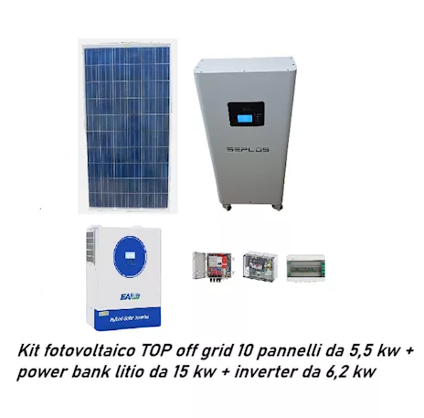 Impianto fotovoltaici top 5,5, KW
