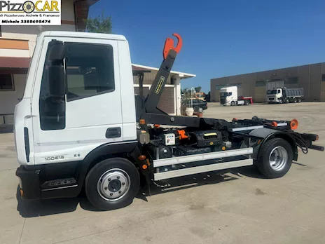 Iveco Eurocargo 100E18 gancio scarrabile anno 2013