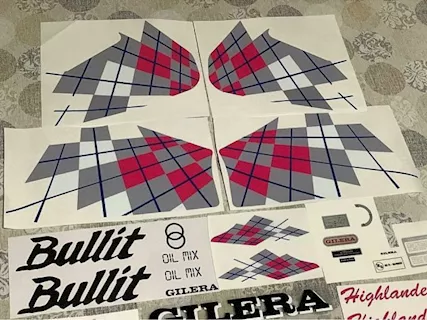 Gilera bullit Higliander Kit adesivi nuovi - Foto 2