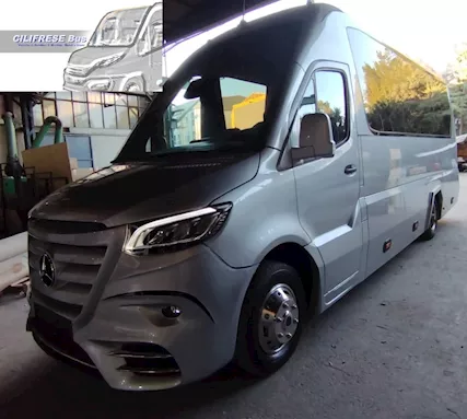 Nuovo 21 Posti Mercedes in lavorazione 7,75 mt. Sprinter 519 Km 0 - Foto 4