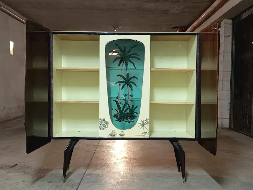 Mobile bar anni '60 stile Vittorio Dassi - Foto 5