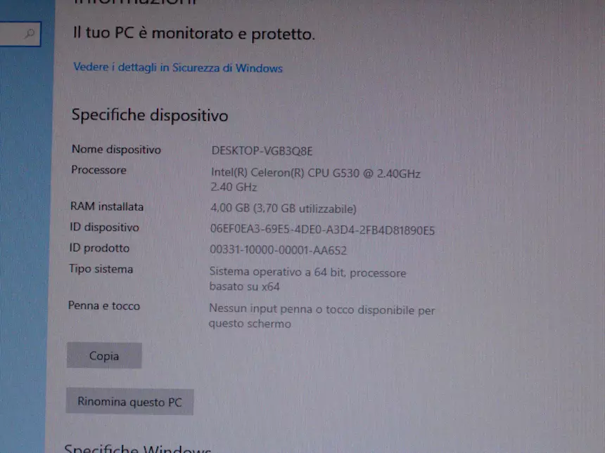 Foto 5Desktop di marca Gigabyte Chassis, prezzo non trattabile