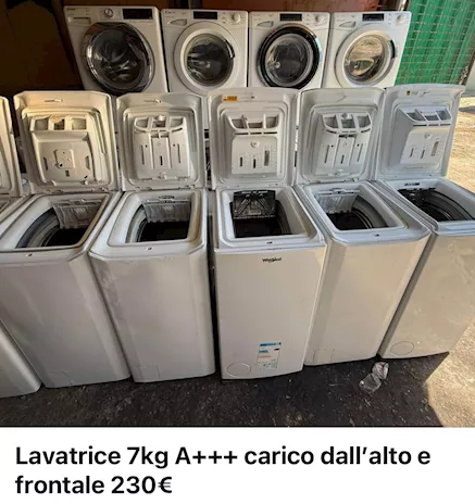 Lavatrice lavasciuga vari usato Roma